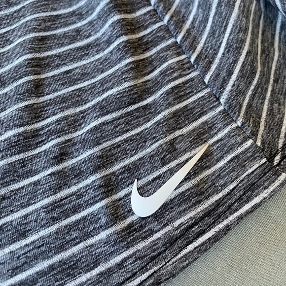 Nike Beach Cover Up S Grey/White Stripes - Picture 6 of 9